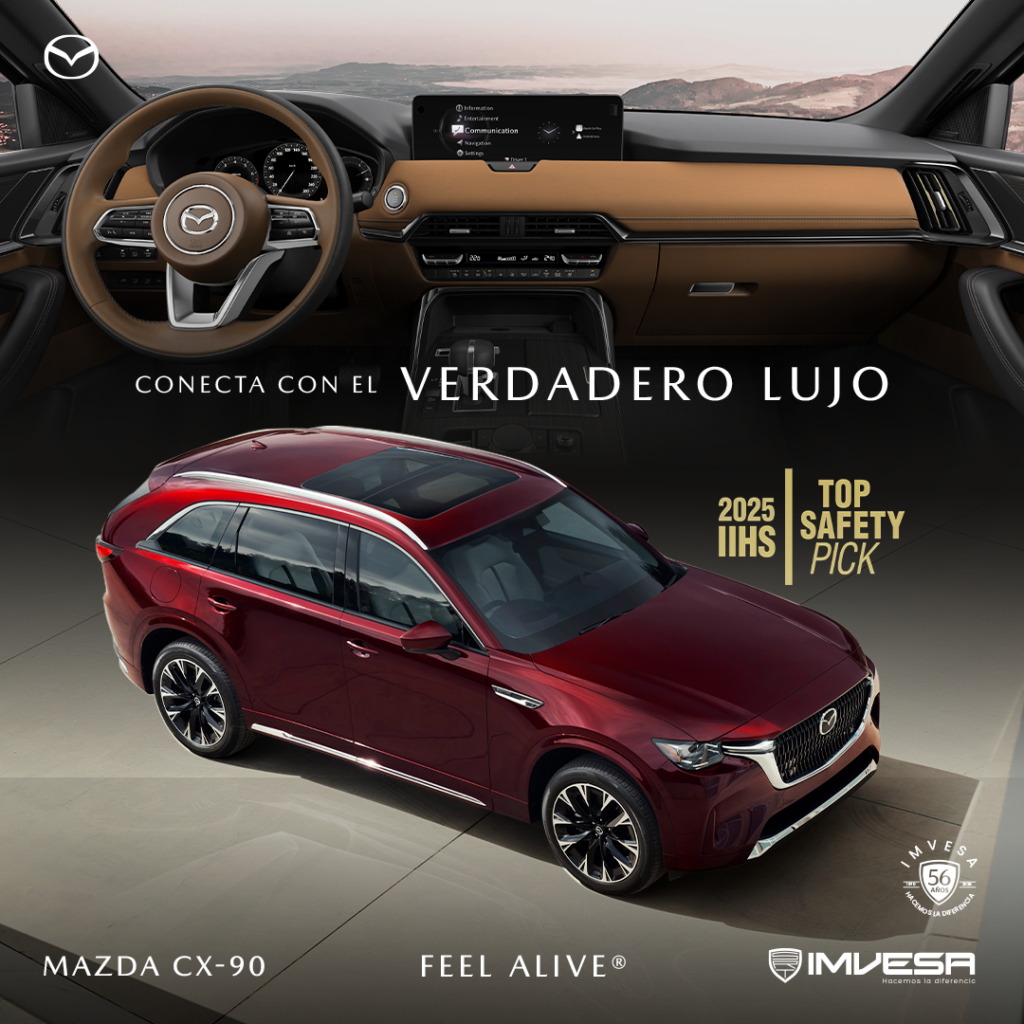 MAZDA CX-90 Conecta con el verdadero lujo
