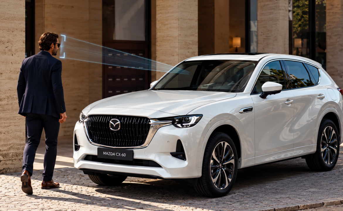 Mazda CX-60 Face ID: tecnología de reconocimiento facial