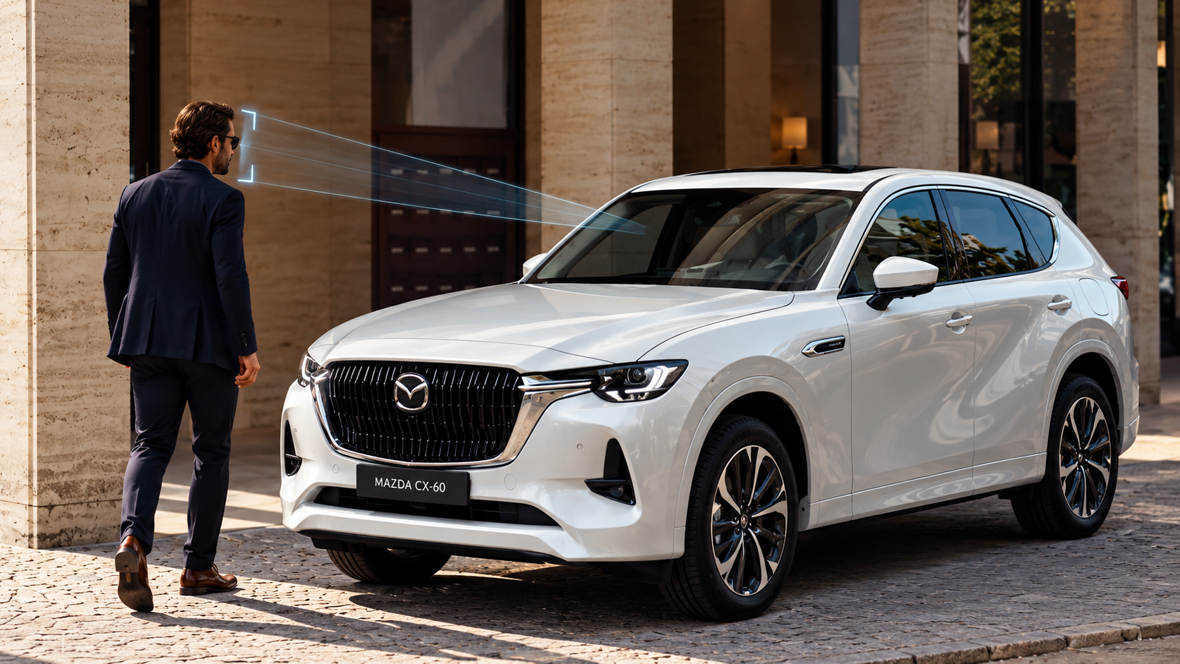 Mazda CX-60 Face ID: tecnología de reconocimiento facial